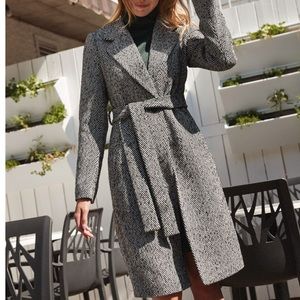 Herringbone wool jacket size medium